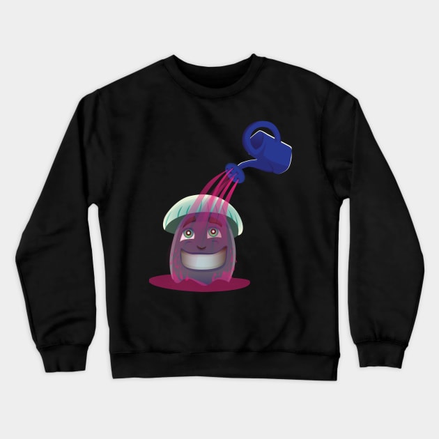 magic mushroom Crewneck Sweatshirt by VeronikaStep